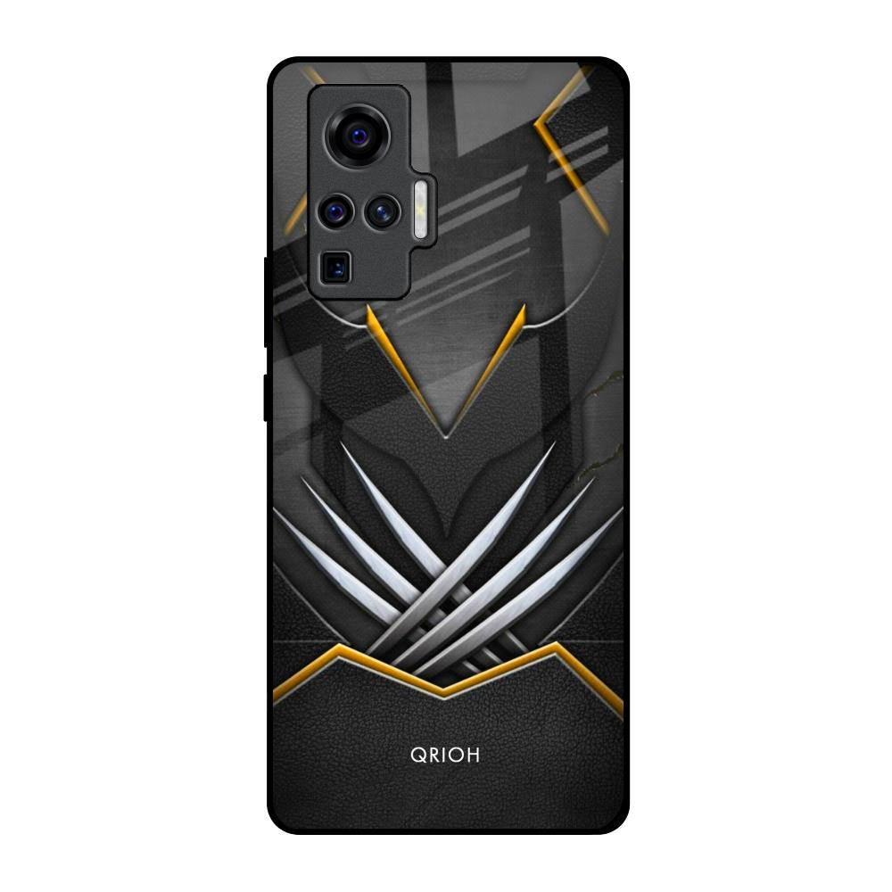 Black Warrior Vivo X50 Pro Glass Back Cover Online