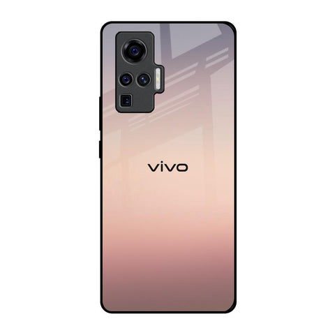 Golden Mauve Vivo X50 Pro Glass Back Cover Online