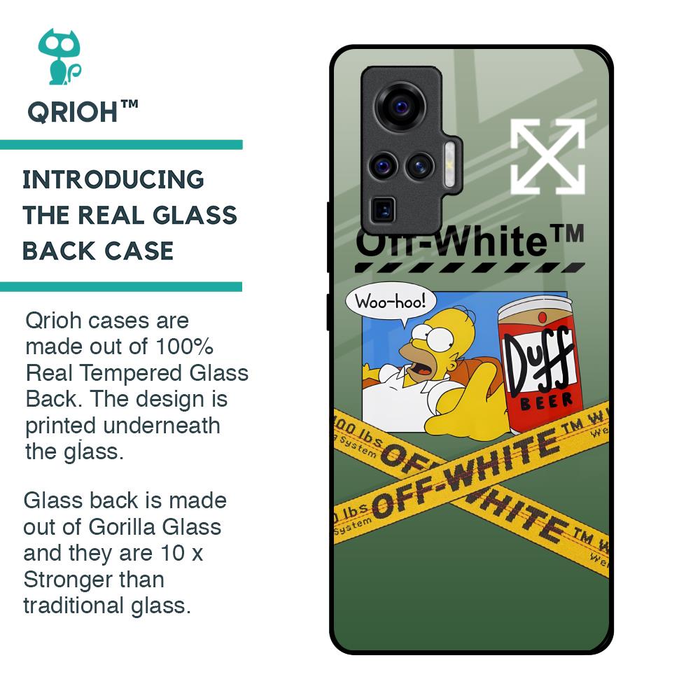 Duff Beer Glass Case for Vivo X50 Pro
