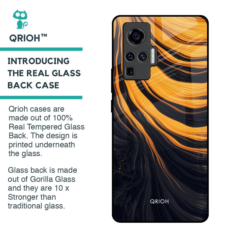 Sunshine Beam Glass Case for Vivo X50 Pro
