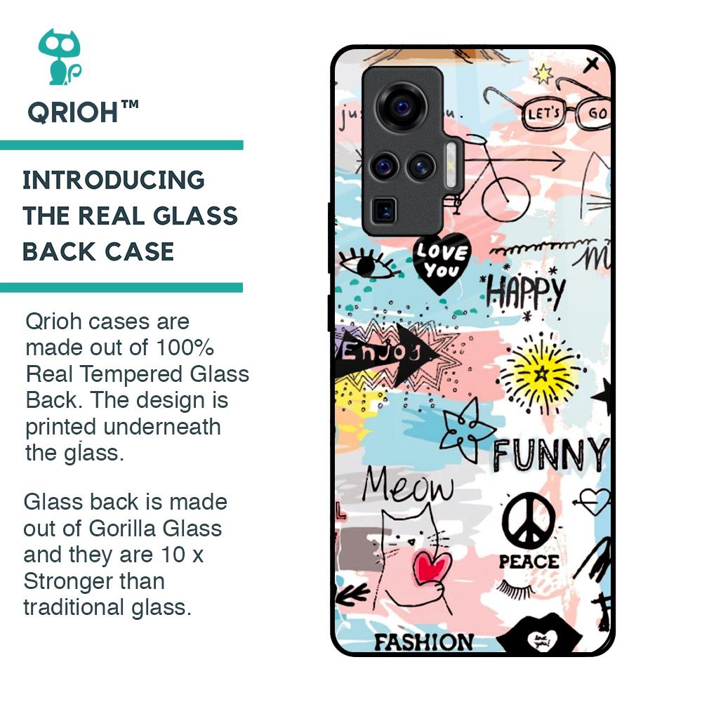 Just For You Glass Case For Vivo X50 Pro