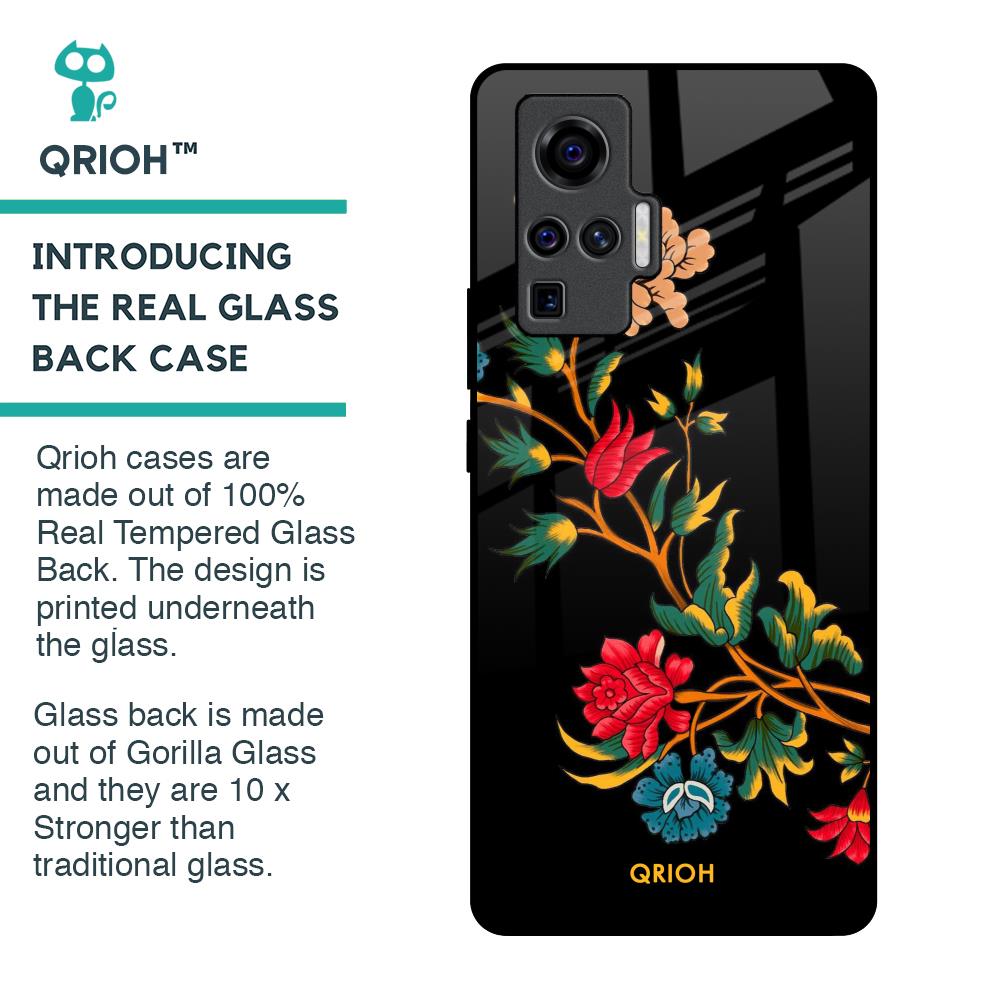 Dazzling Art Glass Case for Vivo X50 Pro
