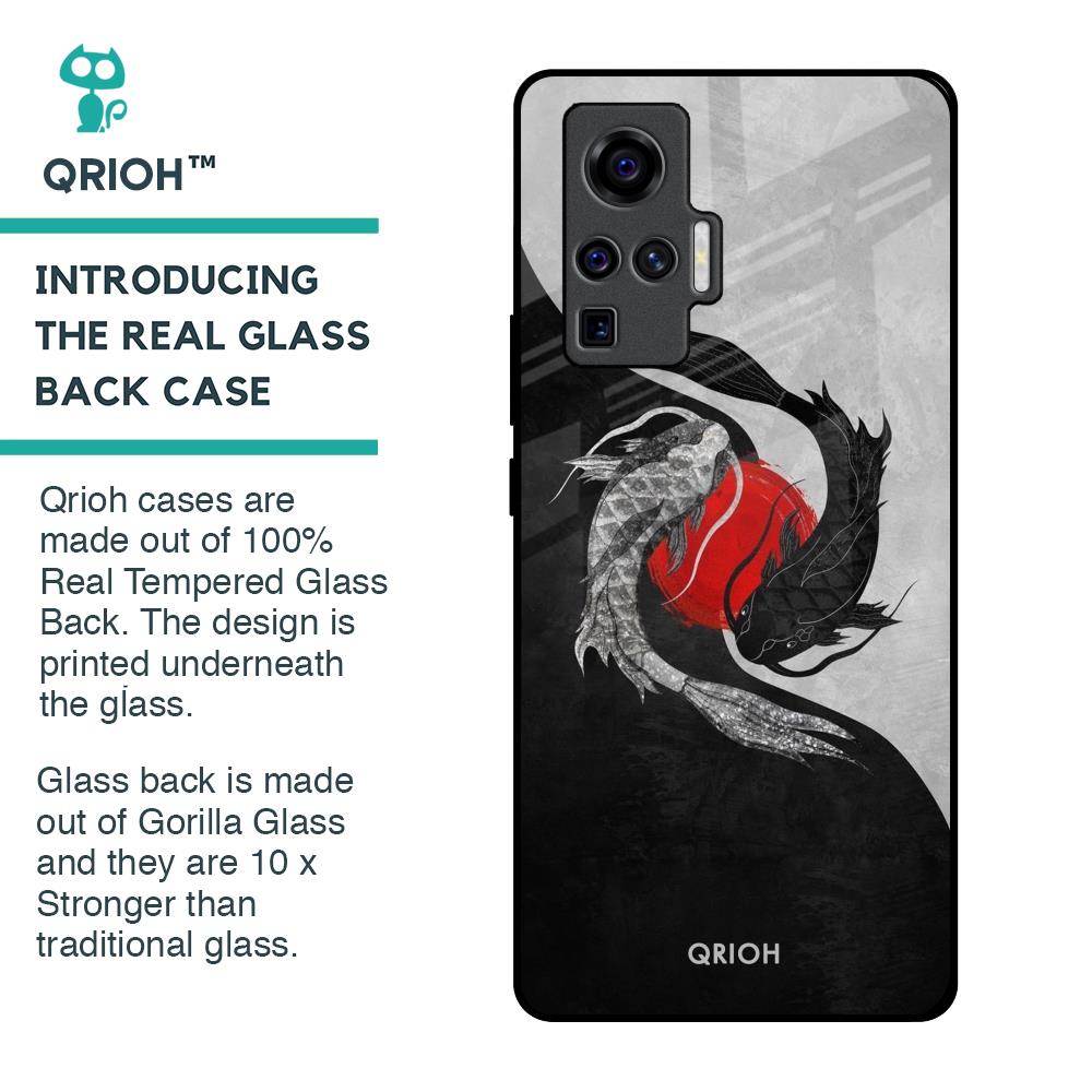 Japanese Art Glass Case for Vivo X50 Pro