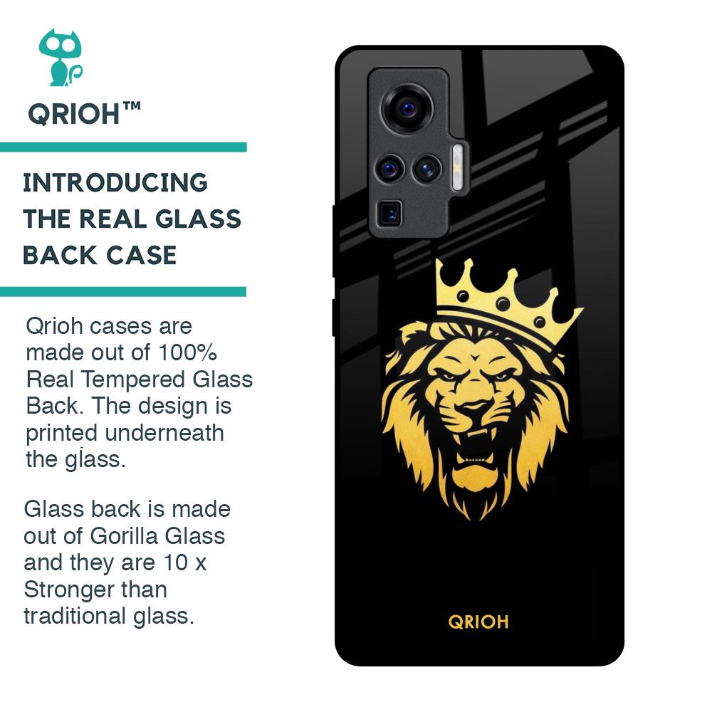 Lion The King Glass Case for Vivo X50 Pro