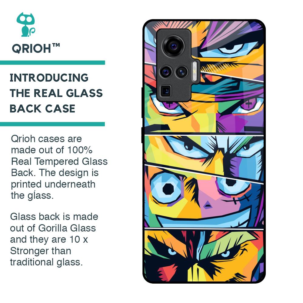 Anime Legends Glass Case for Vivo X50 Pro