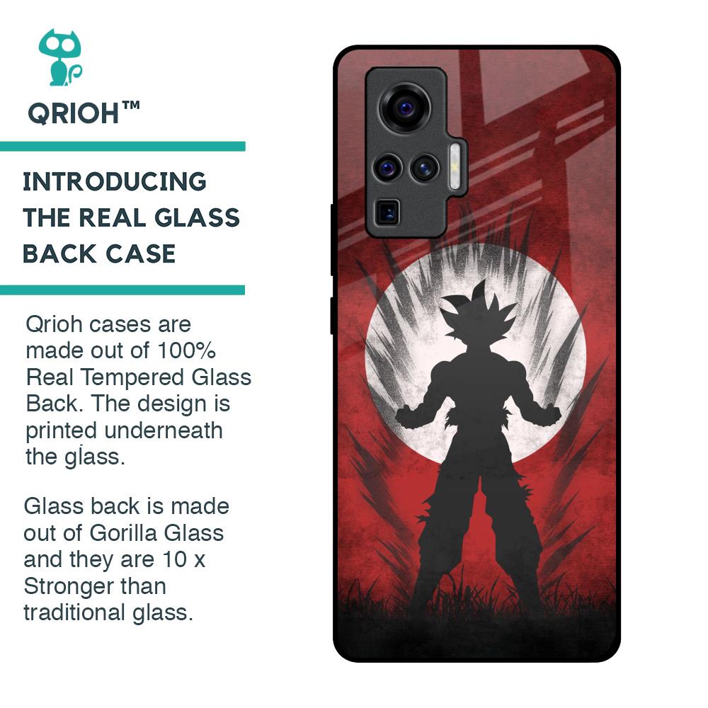 Japanese Animated Glass Case for Vivo X50 Pro