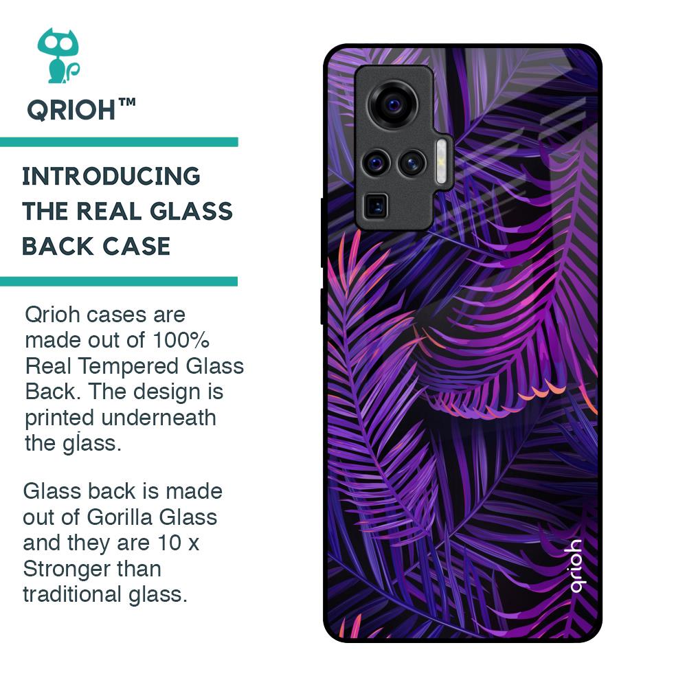 Plush Nature Glass Case for Vivo X50 Pro