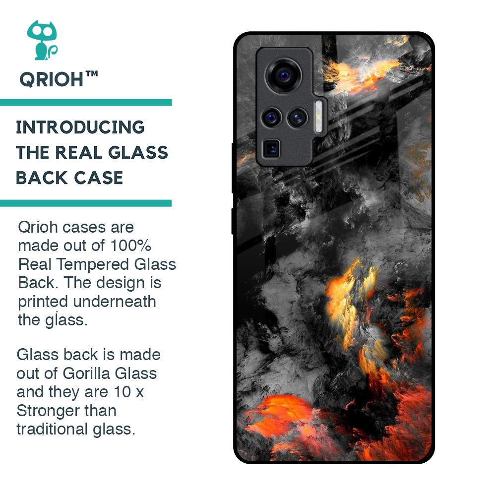 Lava Explode Glass Case for Vivo X50 Pro