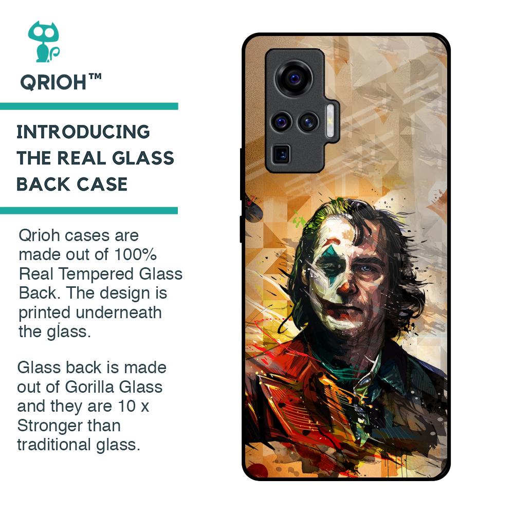Psycho Villain Glass Case for Vivo X50 Pro
