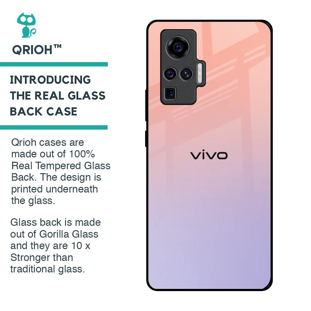 Dawn Gradient Glass Case for Vivo X50 Pro