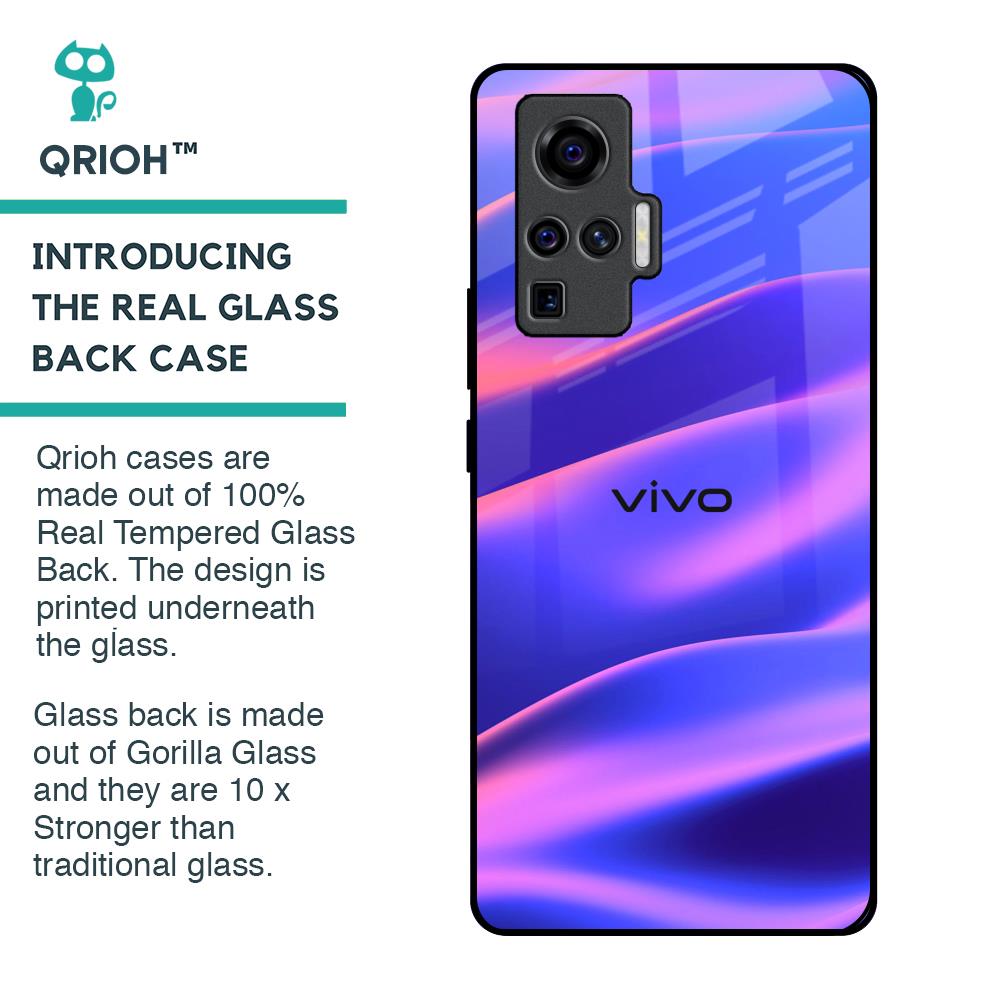 Colorful Dunes Glass Case for Vivo X50 Pro