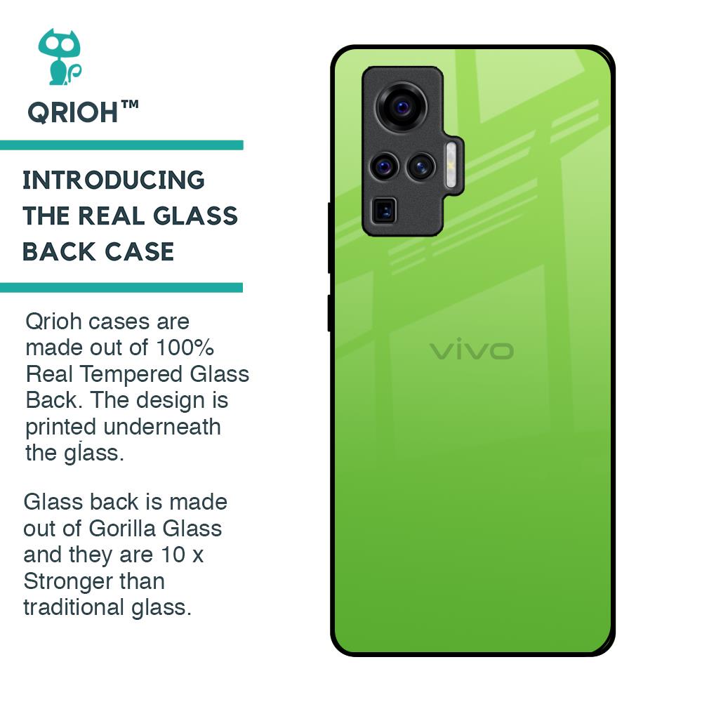 Paradise Green Glass Case For Vivo X50 Pro