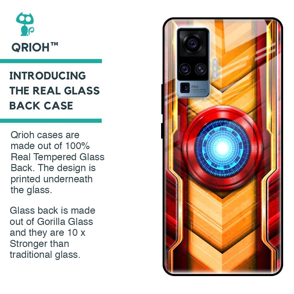 Arc Reactor Glass Case for Vivo X50 Pro