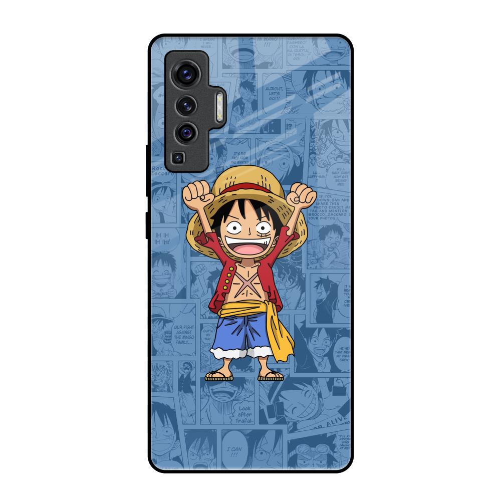 Chubby Anime Vivo X50 Glass Back Cover Online