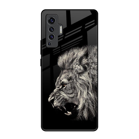 Brave Lion Vivo X50 Glass Back Cover Online