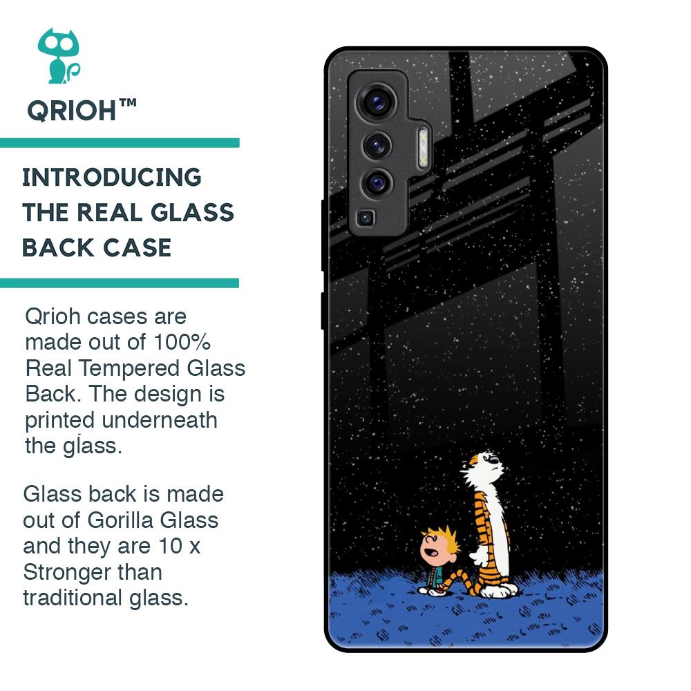 Night Sky Star Glass Case for Vivo X50
