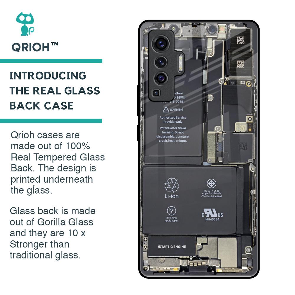 Skeleton Inside Glass Case for Vivo X50