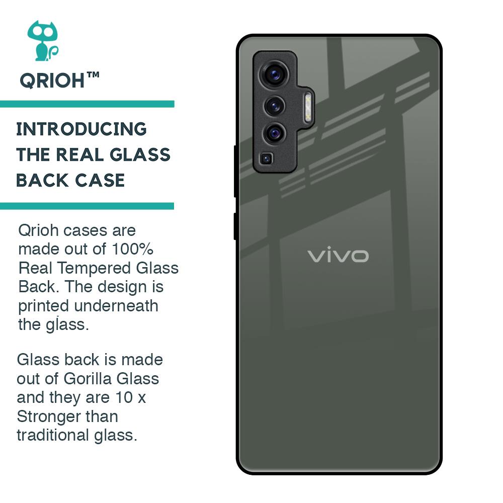Charcoal Glass Case for Vivo X50