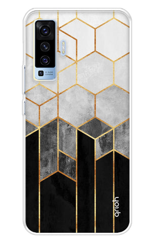 Hexagonal Pattern Vivo X50 Back Cover