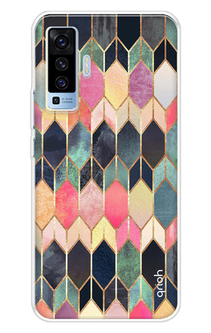 Shimmery Pattern Vivo X50 Back Cover