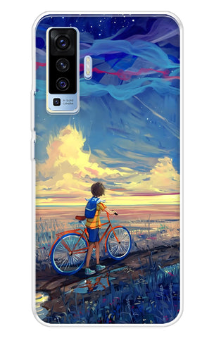 Riding Bicycle to Dreamland Vivo X50 Back Cover