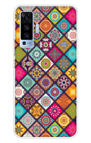 Multicolor Mandala Vivo X50 Back Cover
