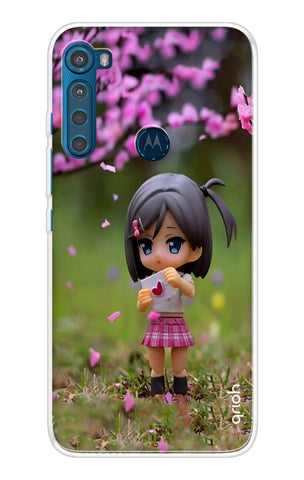 Anime Doll Motorola One Fusion+ Back Cover