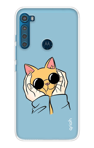 Attitude Cat Motorola One Fusion+ Back Cover