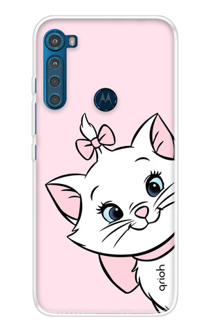 Cute Kitty Motorola One Fusion+ Back Cover