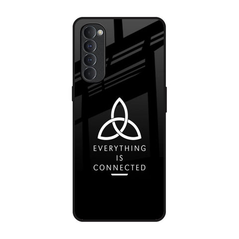 Everything Is Connected Oppo Reno4 Pro Glass Back Cover Online