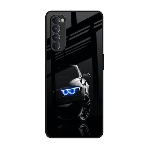 Car In Dark Oppo Reno4 Pro Glass Back Cover Online