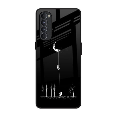 Catch the Moon Oppo Reno4 Pro Glass Back Cover Online