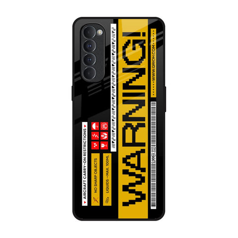 Aircraft Warning Oppo Reno4 Pro Glass Back Cover Online