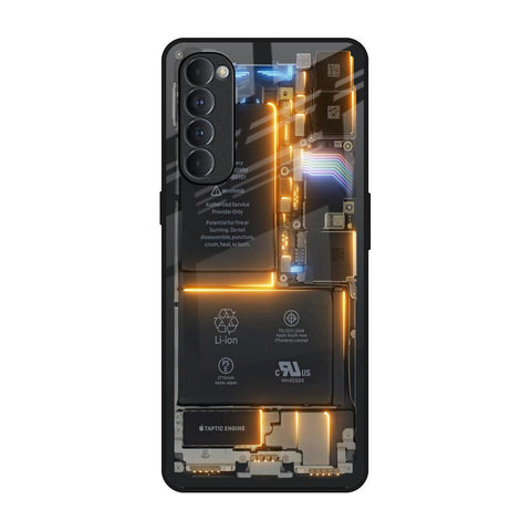 Glow Up Skeleton Oppo Reno4 Pro Glass Back Cover Online