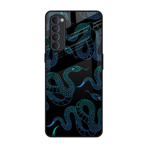 Serpentine Oppo Reno4 Pro Glass Back Cover Online