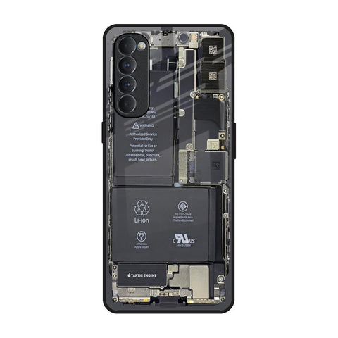 Skeleton Inside Oppo Reno4 Pro Glass Back Cover Online