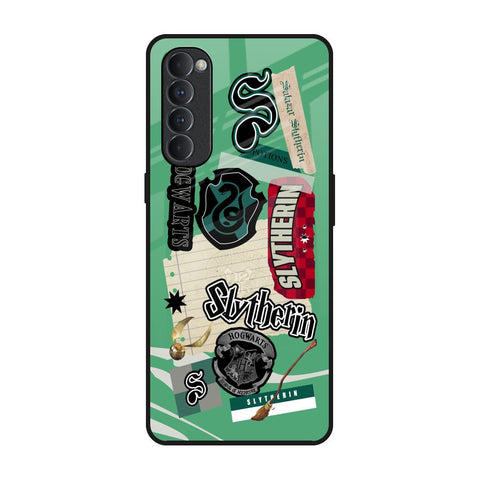 Slytherin Oppo Reno4 Pro Glass Back Cover Online