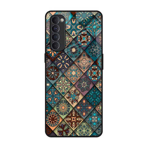 Retro Art Oppo Reno4 Pro Glass Back Cover Online