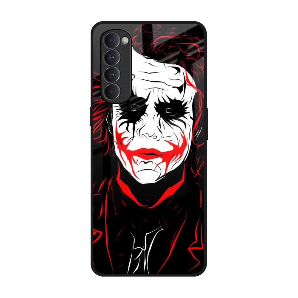 Life In Dark Oppo Reno4 Pro Glass Back Cover Online