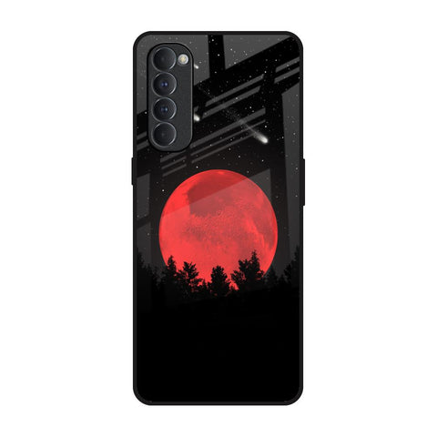 Moonlight Aesthetic Oppo Reno4 Pro Glass Back Cover Online