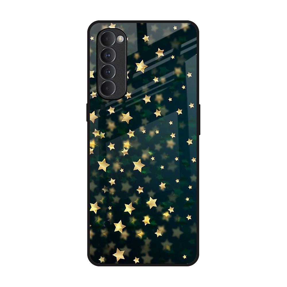 Dazzling Stars Oppo Reno4 Pro Glass Back Cover Online