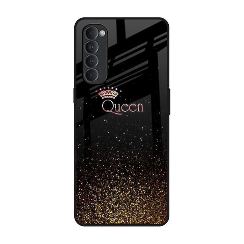 I Am The Queen Oppo Reno4 Pro Glass Back Cover Online