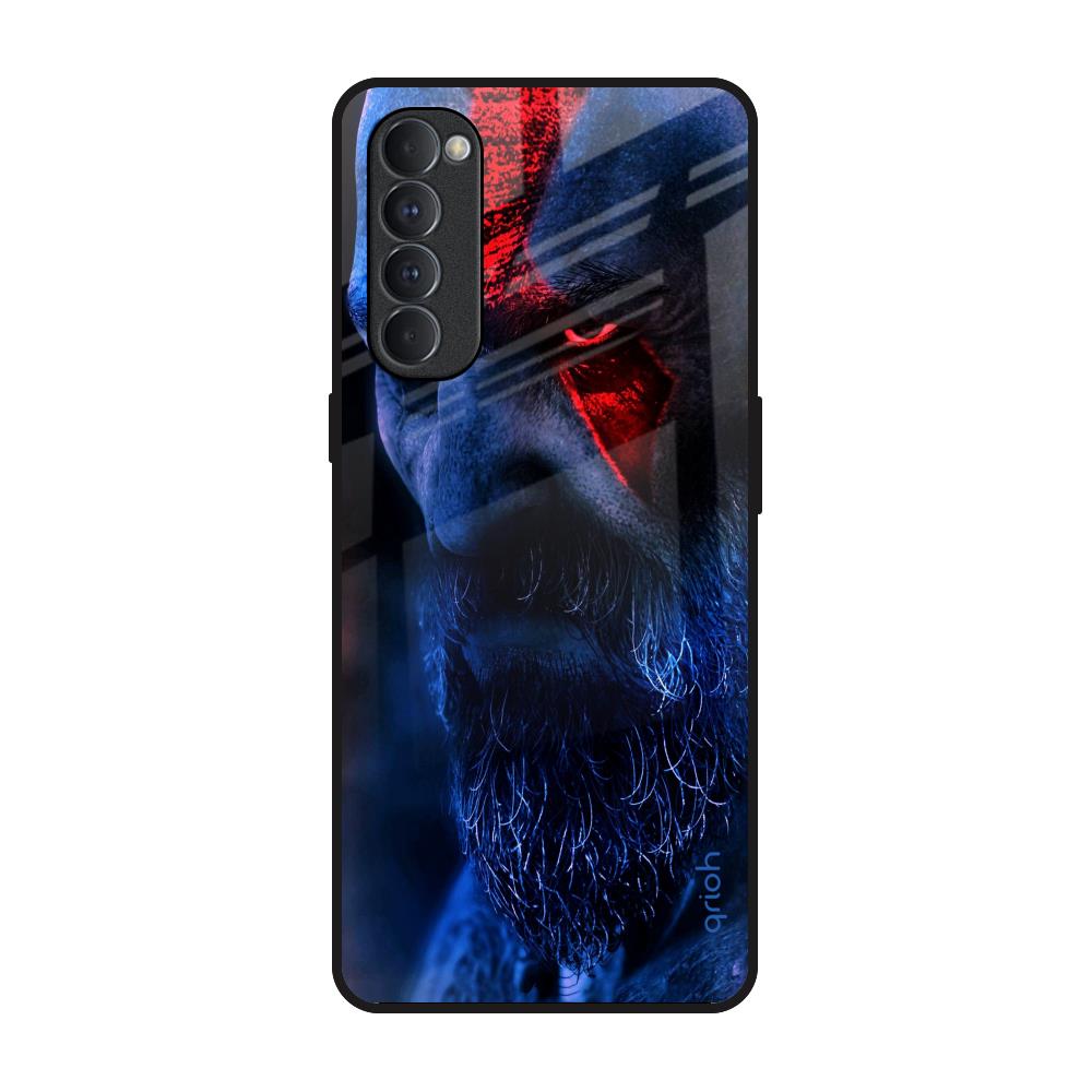 God Of War Oppo Reno4 Pro Glass Back Cover Online