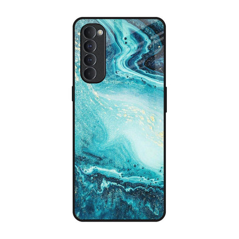 Sea Water Oppo Reno4 Pro Glass Back Cover Online