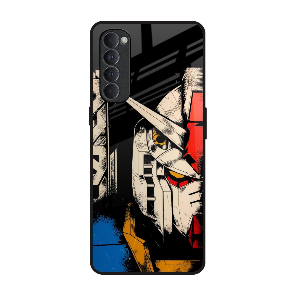 Transformer Art Oppo Reno4 Pro Glass Back Cover Online
