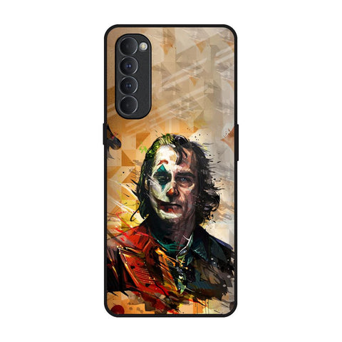 Psycho Villain Oppo Reno4 Pro Glass Back Cover Online