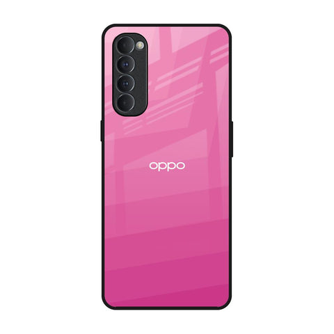 Pink Ribbon Caddy Oppo Reno4 Pro Glass Back Cover Online