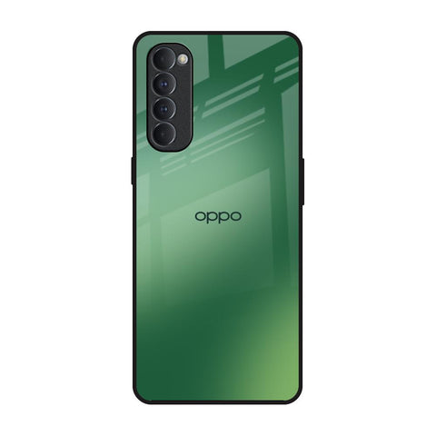 Green Grunge Texture Oppo Reno4 Pro Glass Back Cover Online