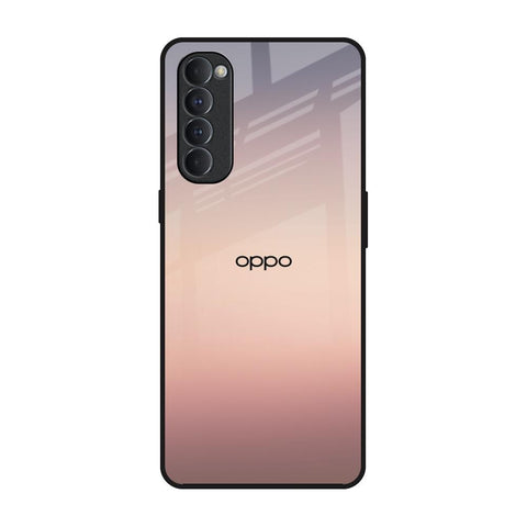 Golden Mauve Oppo Reno4 Pro Glass Back Cover Online