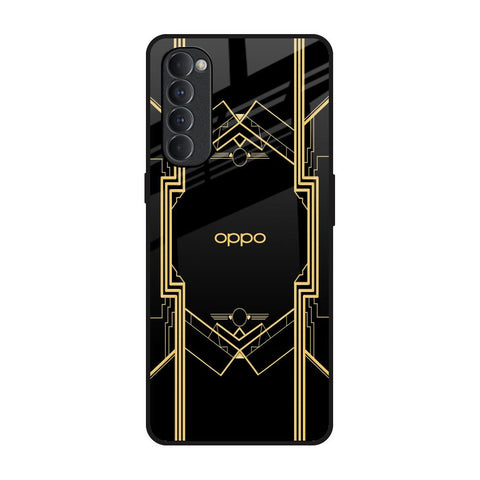 Sacred Logo Oppo Reno4 Pro Glass Back Cover Online